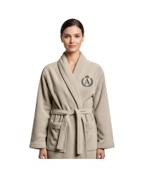 Personalised Crown & Laurel Wreath Design Monogram Bathrobe – Custom Embroidered Initial - Spa Hotel Quality Luxury Dressing Gown Personalised Crown & Laurel Wreath Design Monogram Bathrobe – Custom Embroidered Initial - Spa Hotel Quality Luxury Dressing Gown
